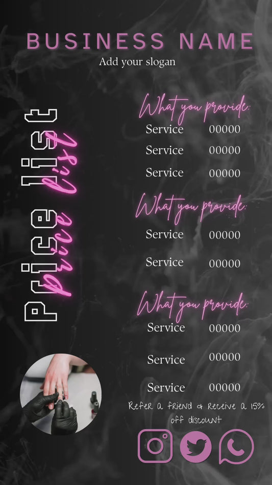 Price List Revamp